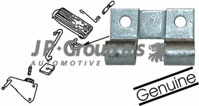 JP GROUP 8172150402 -  Кронштейн, педаль акселератора